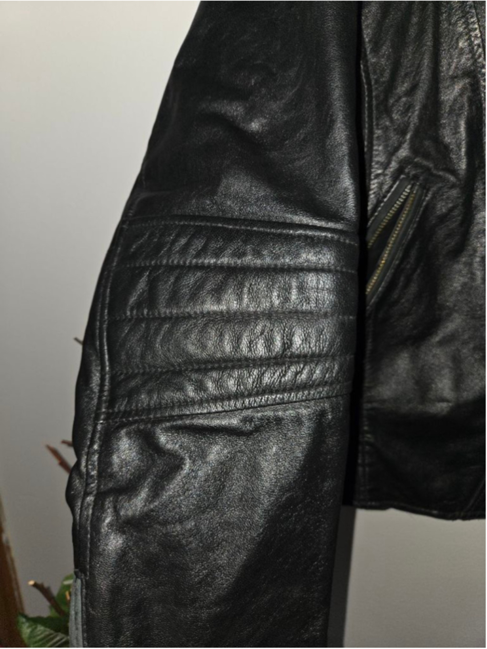 Women's XXL Whet Blue 100% Leather Jacket - Picture 5 of 10